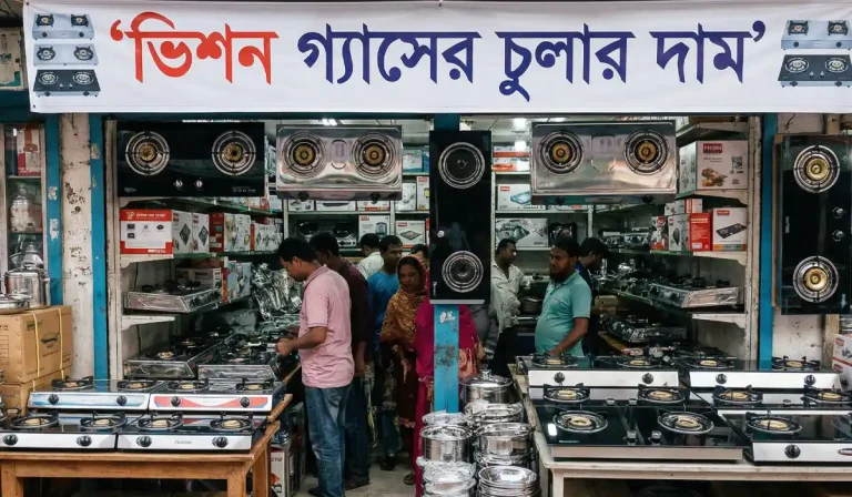 ভিশন গ্যাসের চুলার দাম সিঙ্গেল ও ডাবল ২০২৬